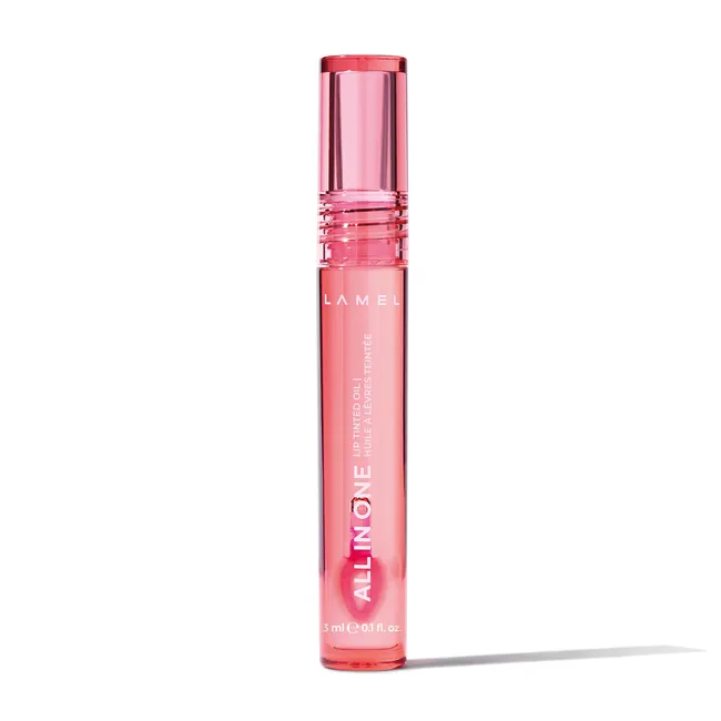 All in One Lip Tinted Plumping Oil Peachy