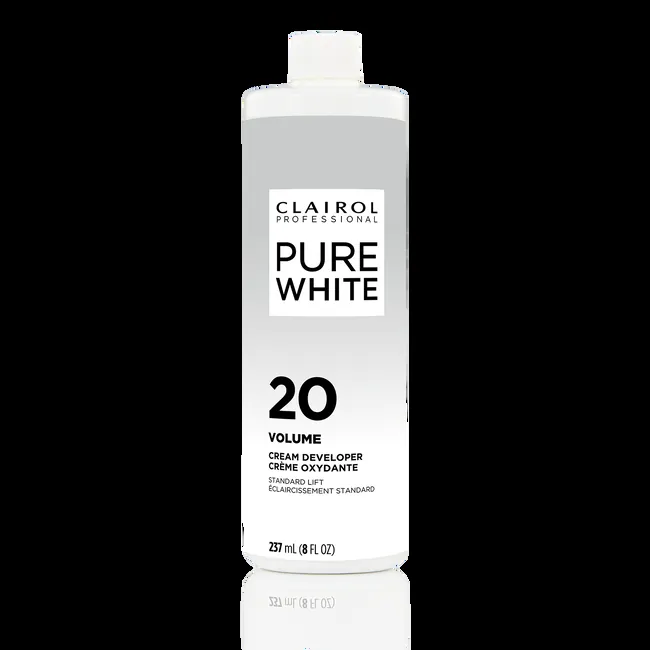Pure White 20 Volume Creme Developer 8 Oz