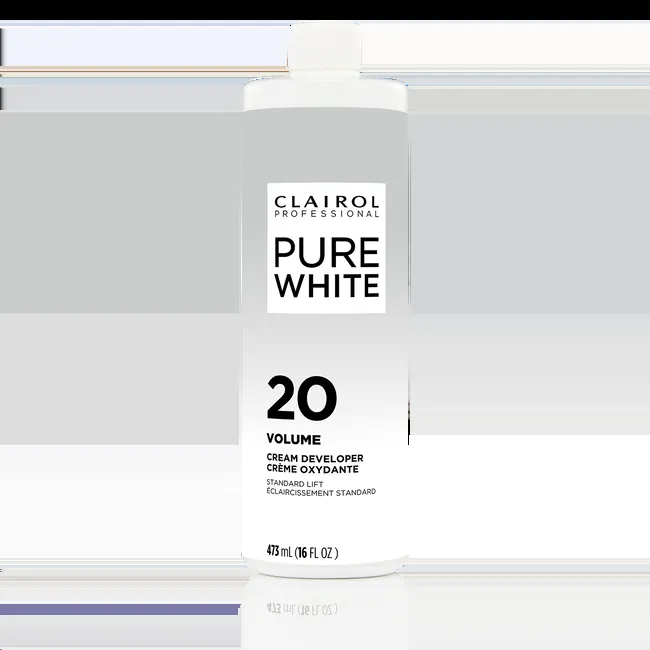 Pure White 20 Volume Creme Developer 16 Oz