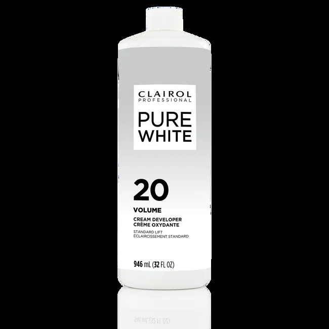 Pure White 20 Volume Creme Developer 32 Oz